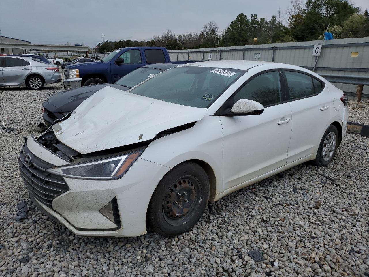 hyundai elantra 2019 5npd74lf0kh462312