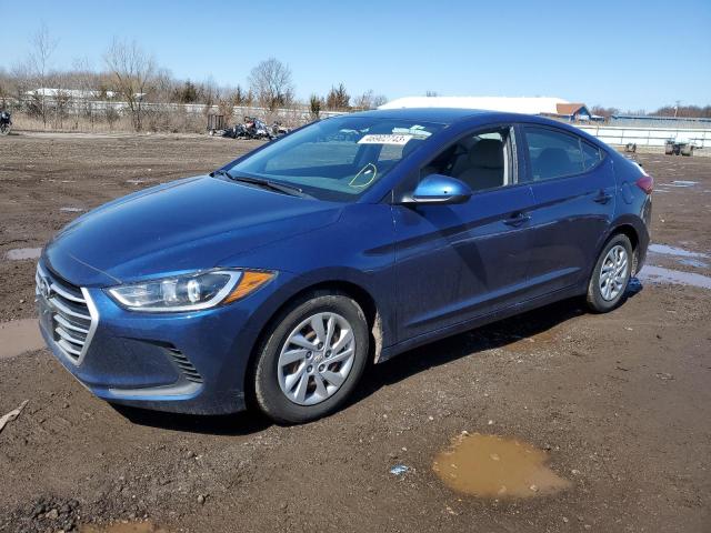 hyundai elantra se 2017 5npd74lf1hh054409