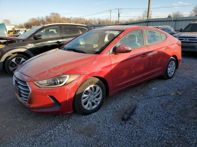 hyundai elantra se 2017 5npd74lf1hh100465