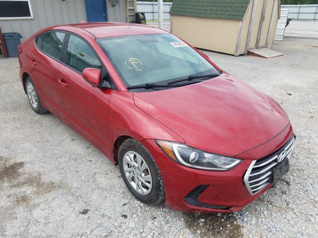 hyundai elantra se 2017 5npd74lf1hh103768