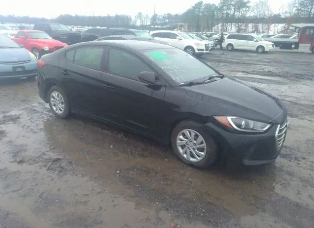 hyundai elantra 2017 5npd74lf1hh106590