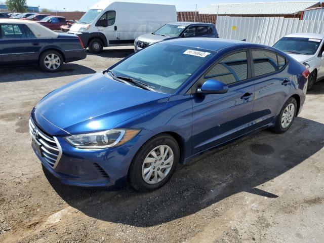 hyundai elantra se 2017 5npd74lf1hh146992