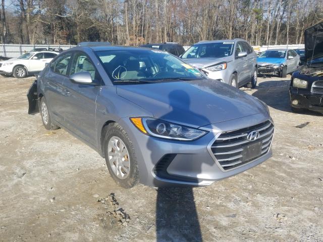 hyundai elantra se 2017 5npd74lf1hh151335