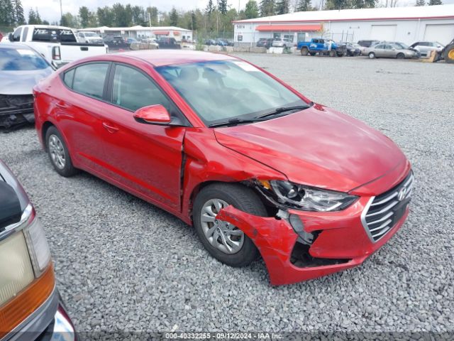 hyundai elantra 2017 5npd74lf1hh154770