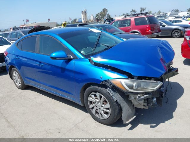 hyundai elantra 2017 5npd74lf1hh208746