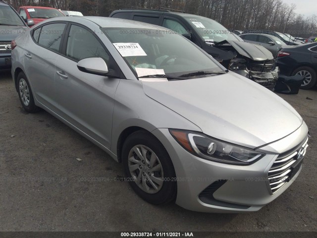 hyundai elantra 2018 5npd74lf1jh228517