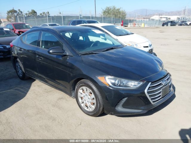 hyundai elantra 2018 5npd74lf1jh237248