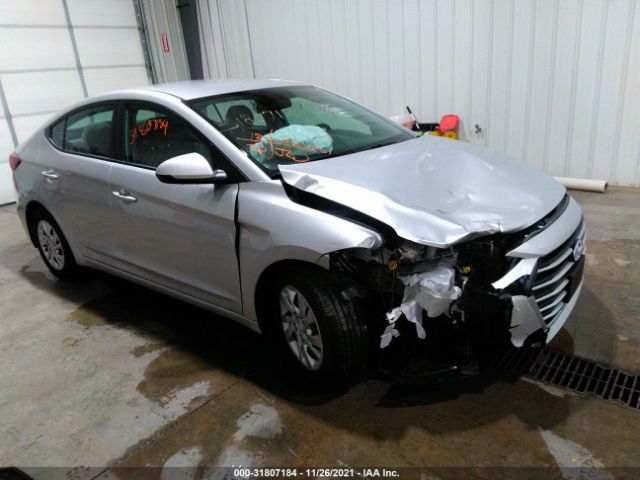 hyundai elantra 2018 5npd74lf1jh278236