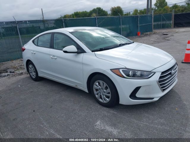 hyundai elantra 2018 5npd74lf1jh292489