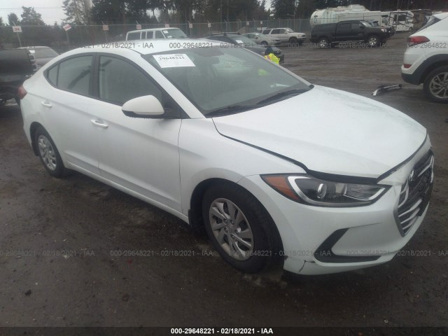 hyundai elantra 2018 5npd74lf1jh317438