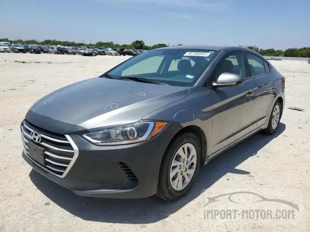 hyundai elantra 2018 5npd74lf1jh341299