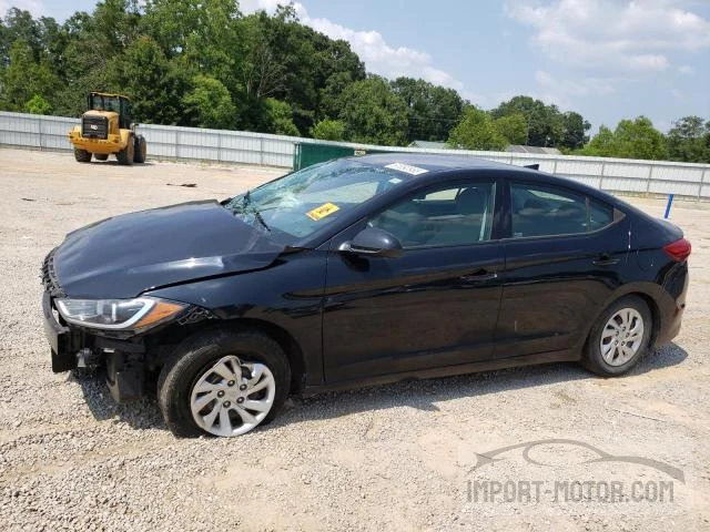 hyundai elantra 2018 5npd74lf1jh379759