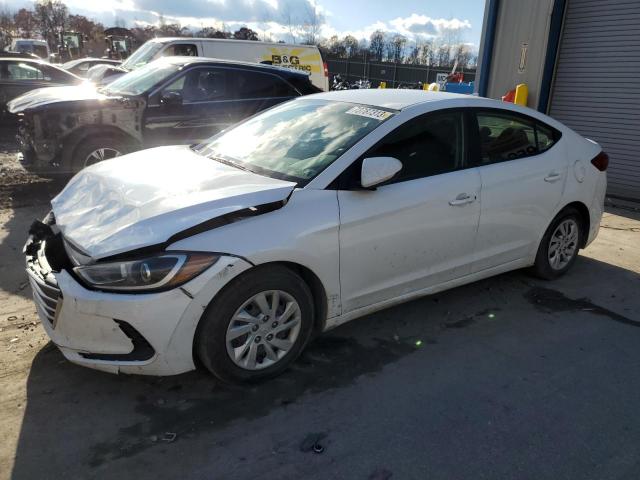 hyundai elantra 2018 5npd74lf1jh400609