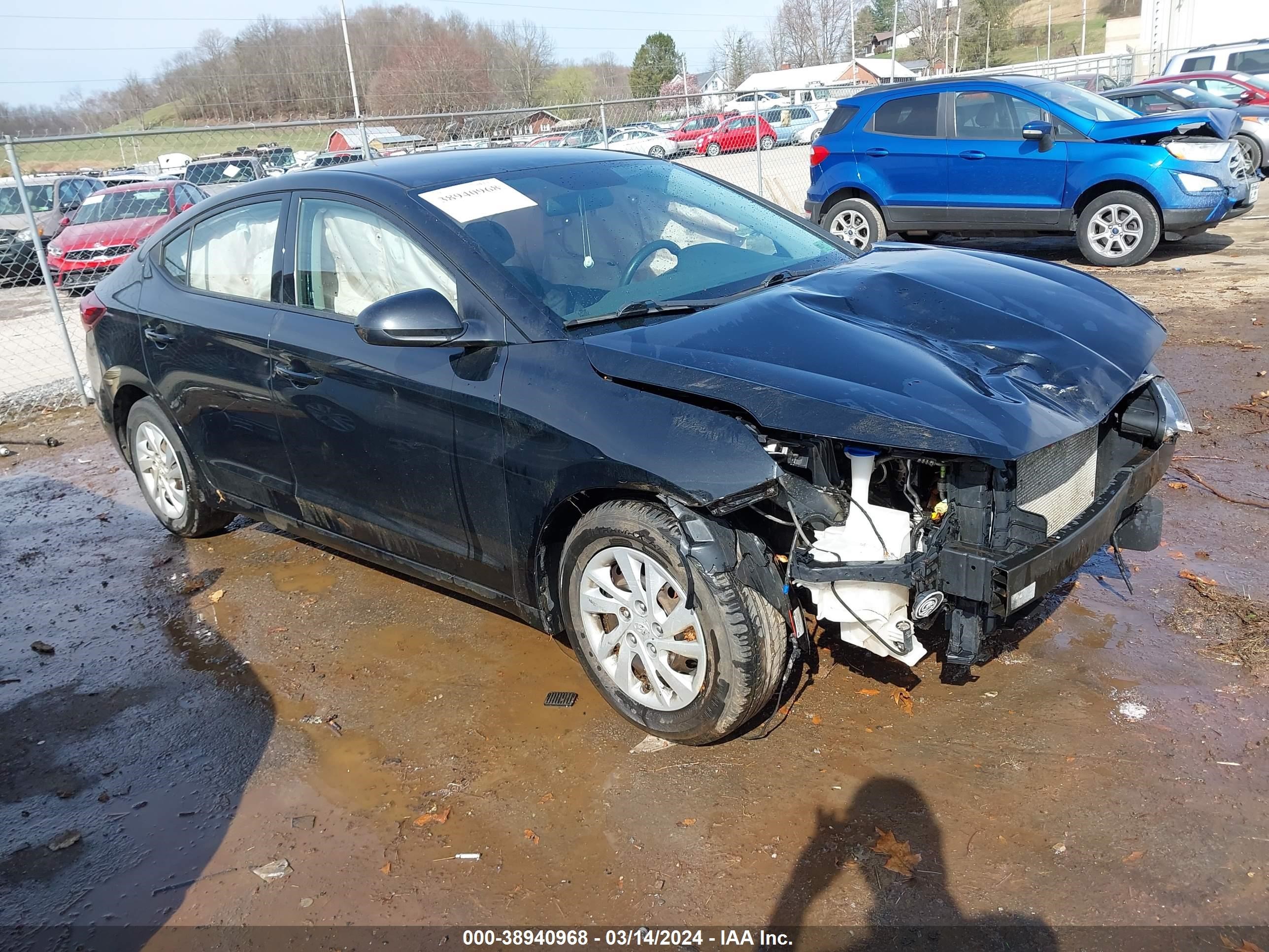 hyundai elantra 2019 5npd74lf1kh412440