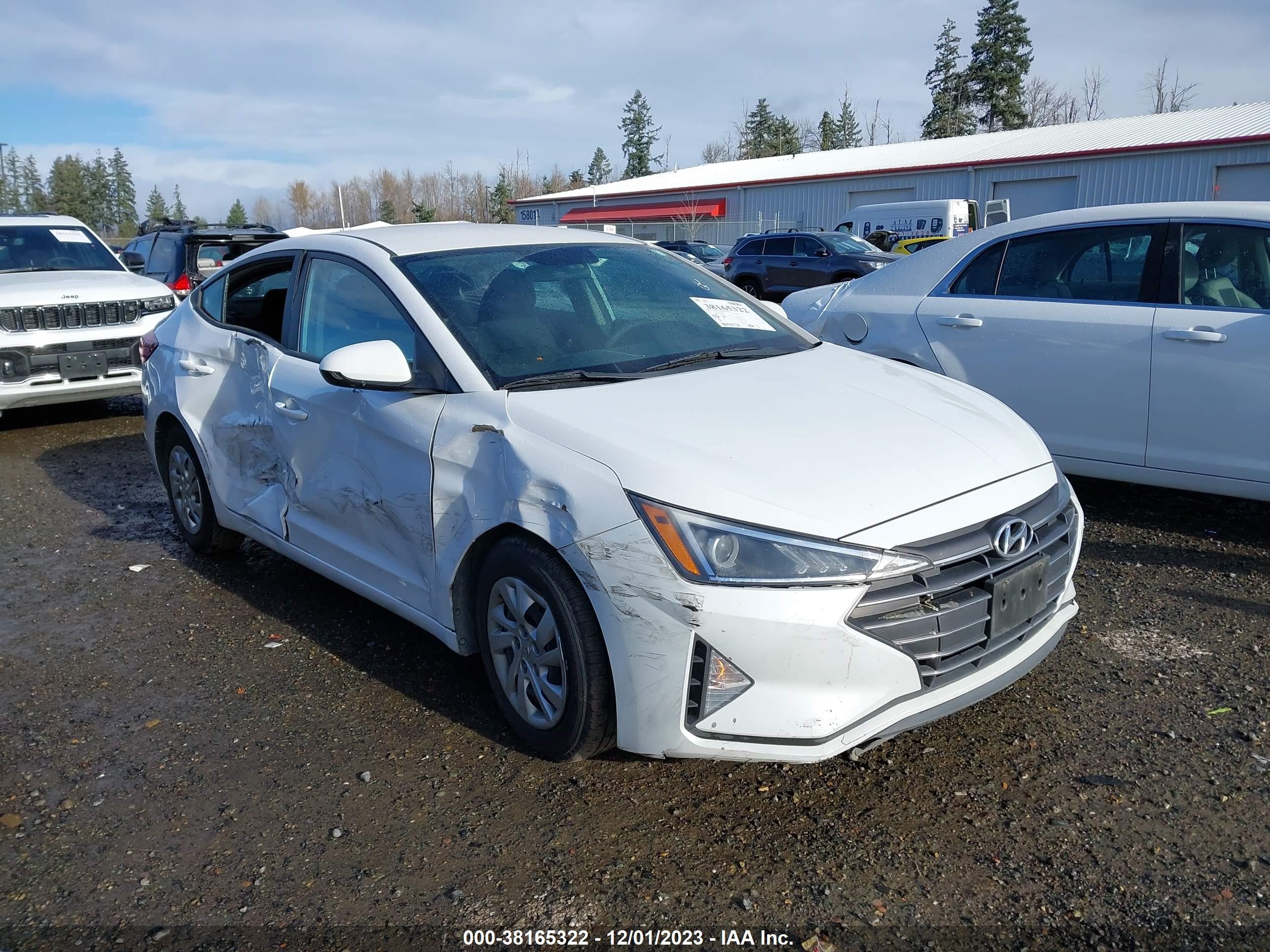 hyundai elantra 2019 5npd74lf1kh459922