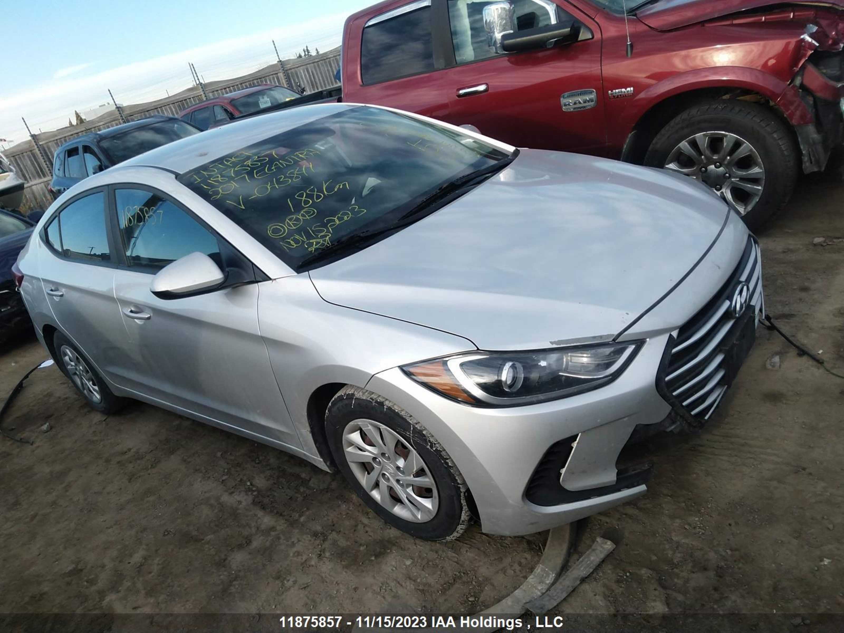 hyundai elantra 2017 5npd74lf2hh043841