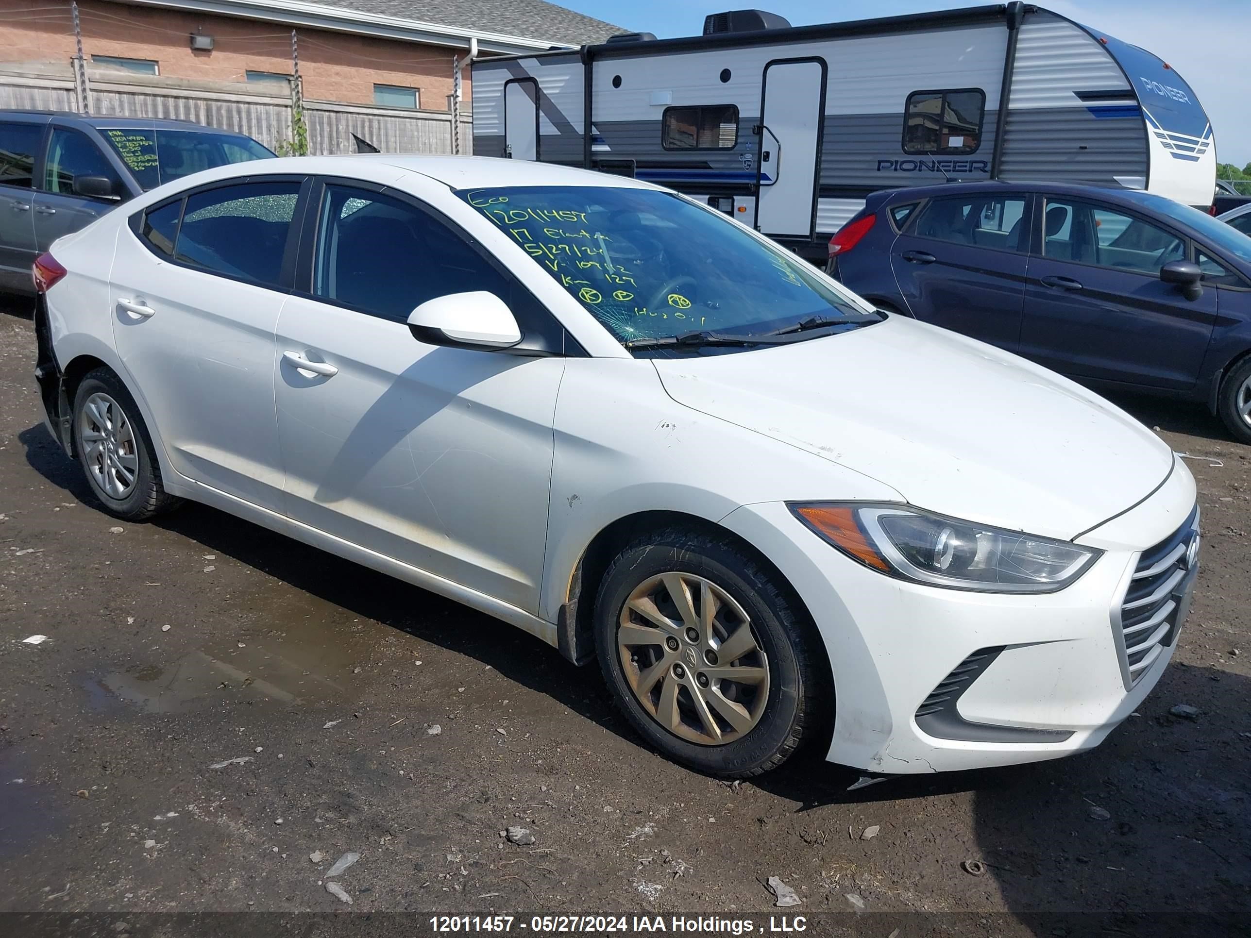 hyundai elantra se 2017 5npd74lf2hh109112