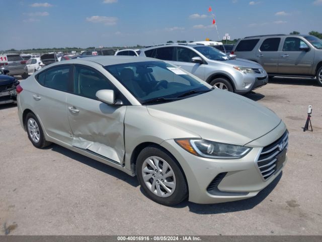 hyundai elantra 2017 5npd74lf2hh130283