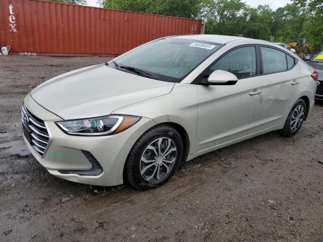 hyundai elantra 2017 5npd74lf2hh146175