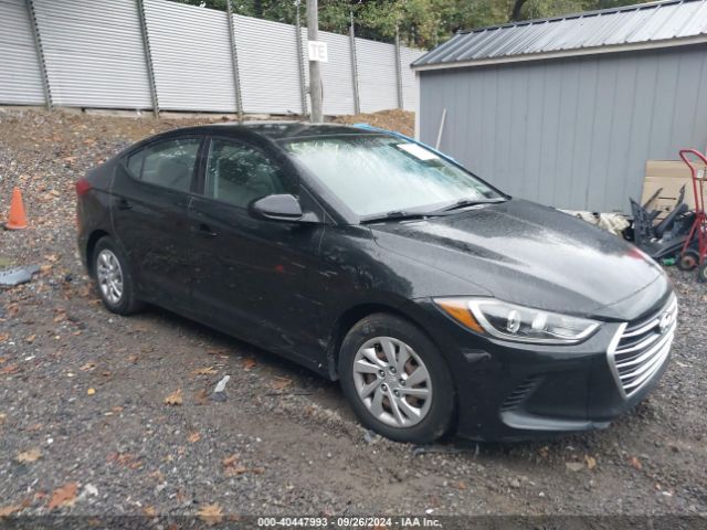 hyundai elantra 2017 5npd74lf2hh165549