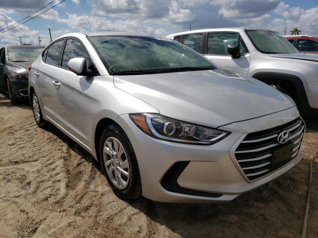 hyundai elantra se 2017 5npd74lf2hh171495