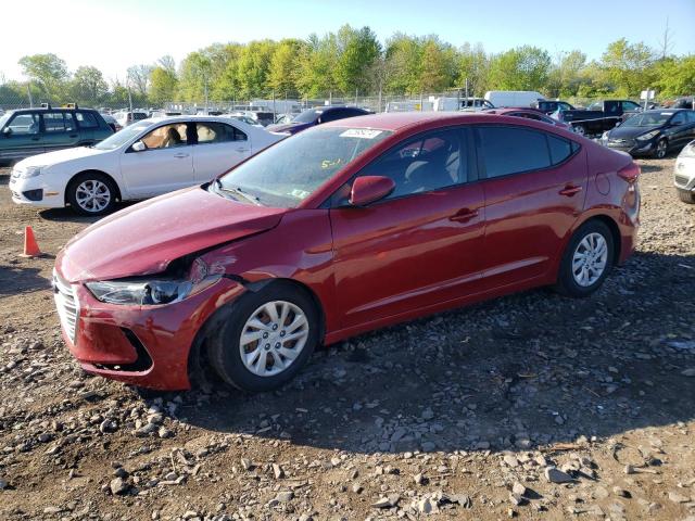 hyundai elantra 2017 5npd74lf2hh189155