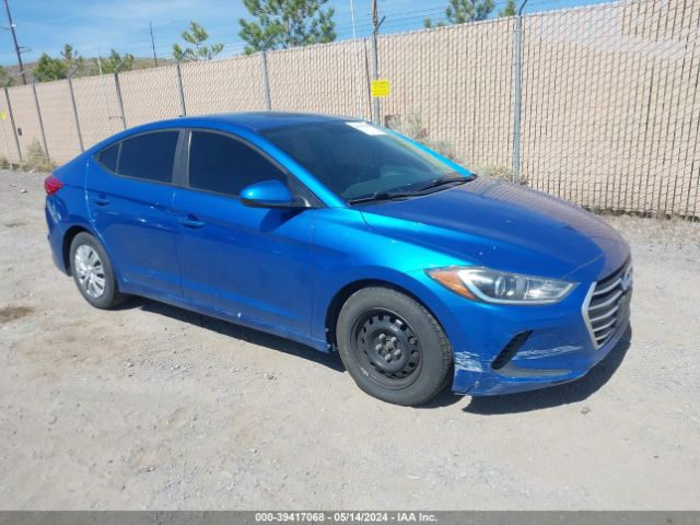 hyundai elantra 2017 5npd74lf2hh208156