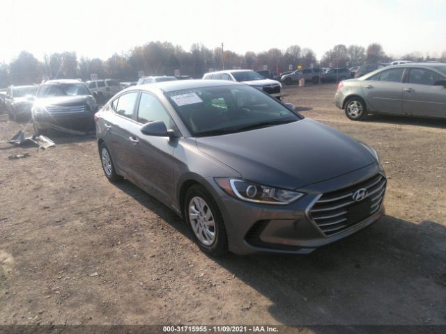 hyundai elantra 2018 5npd74lf2jh256231