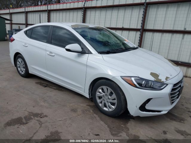 hyundai elantra 2018 5npd74lf2jh262630