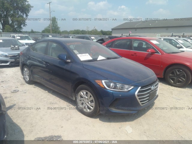 hyundai elantra 2018 5npd74lf2jh274843