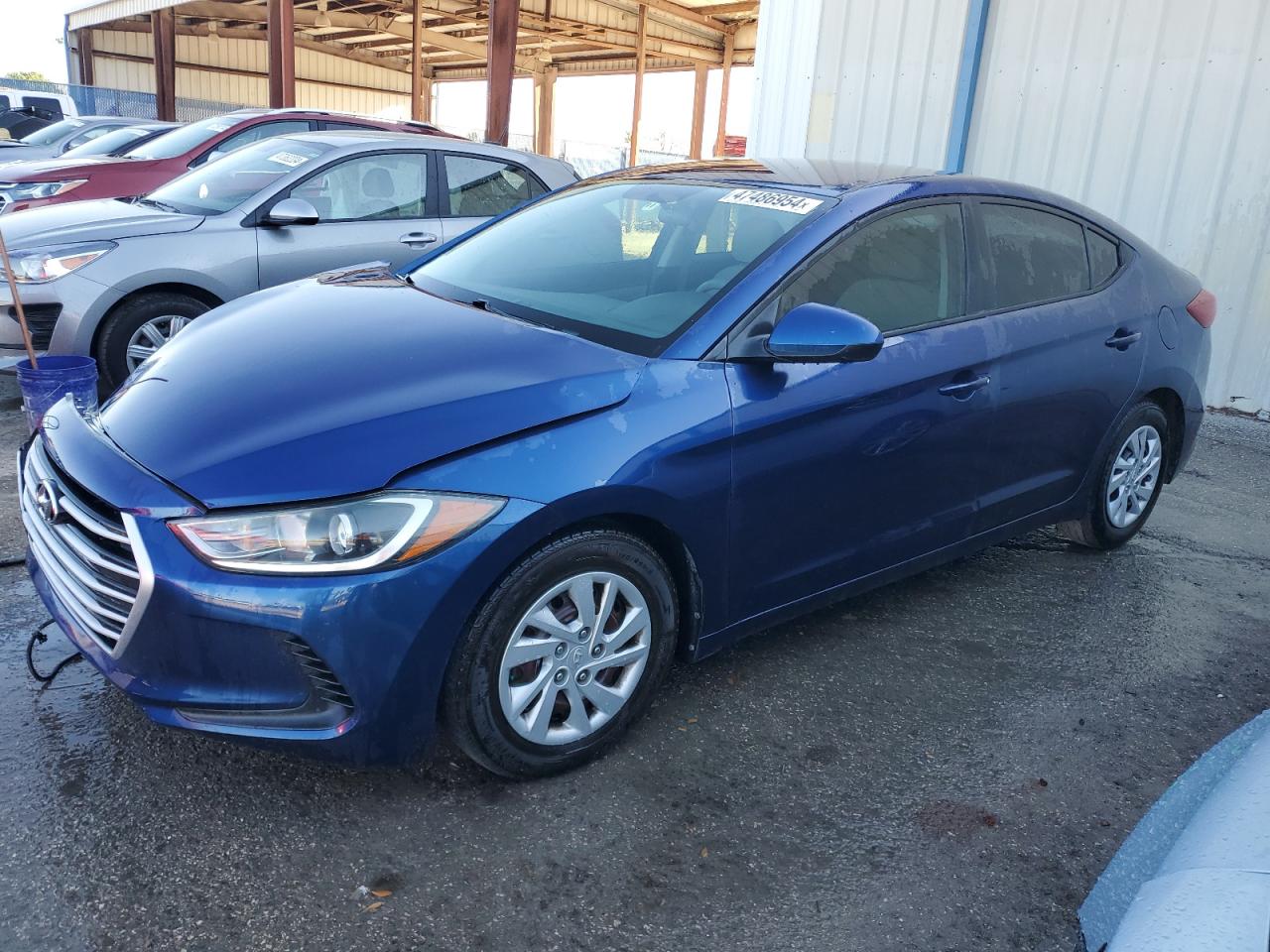 hyundai elantra 2018 5npd74lf2jh280948