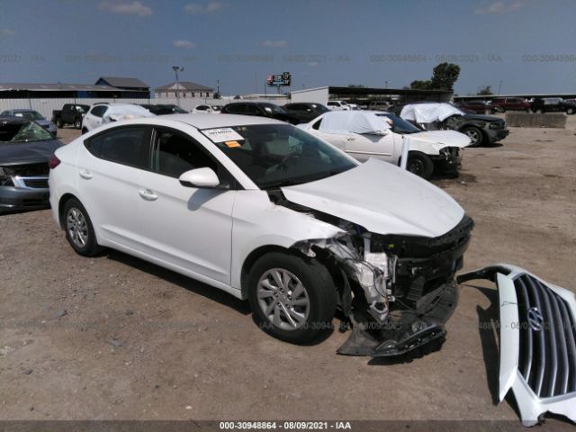 hyundai elantra 2018 5npd74lf2jh340985