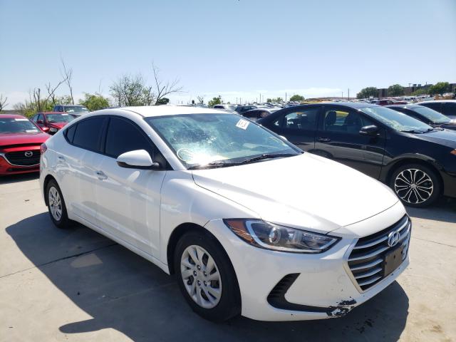 hyundai elantra se 2018 5npd74lf2jh354398