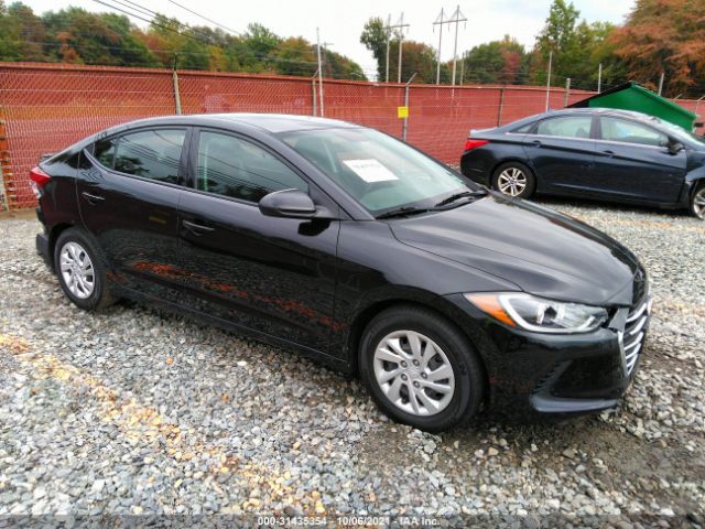 hyundai elantra 2018 5npd74lf2jh355129