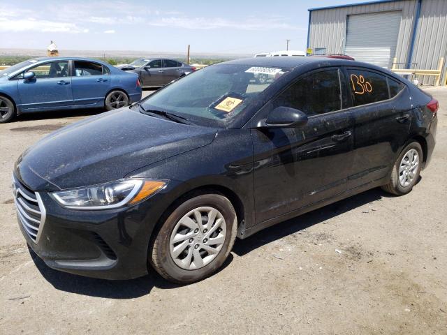 hyundai elantra se 2018 5npd74lf2jh383013