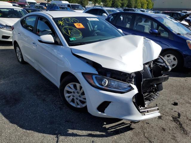 hyundai elantra se 2018 5npd74lf2jh385165