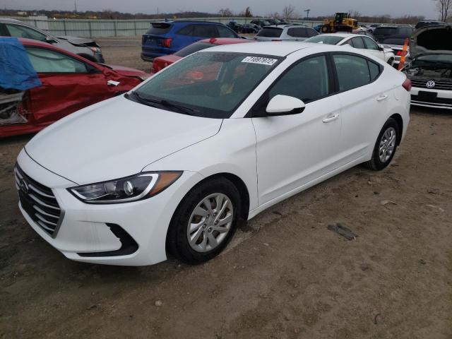 hyundai elantra se 2018 5npd74lf2jh402580