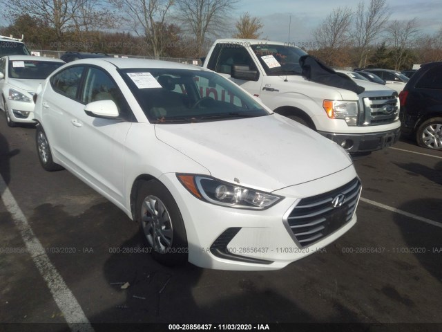 hyundai elantra se 2017 5npd74lf3hh071535