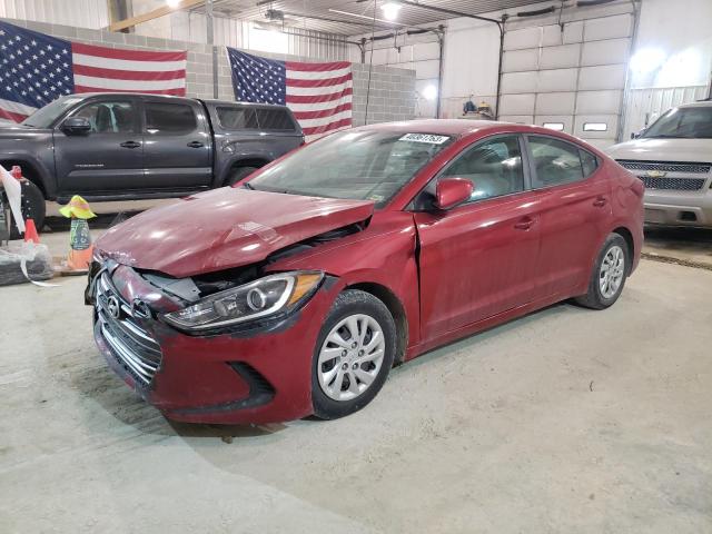 hyundai elantra se 2017 5npd74lf3hh098685