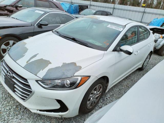 hyundai elantra se 2017 5npd74lf3hh100256