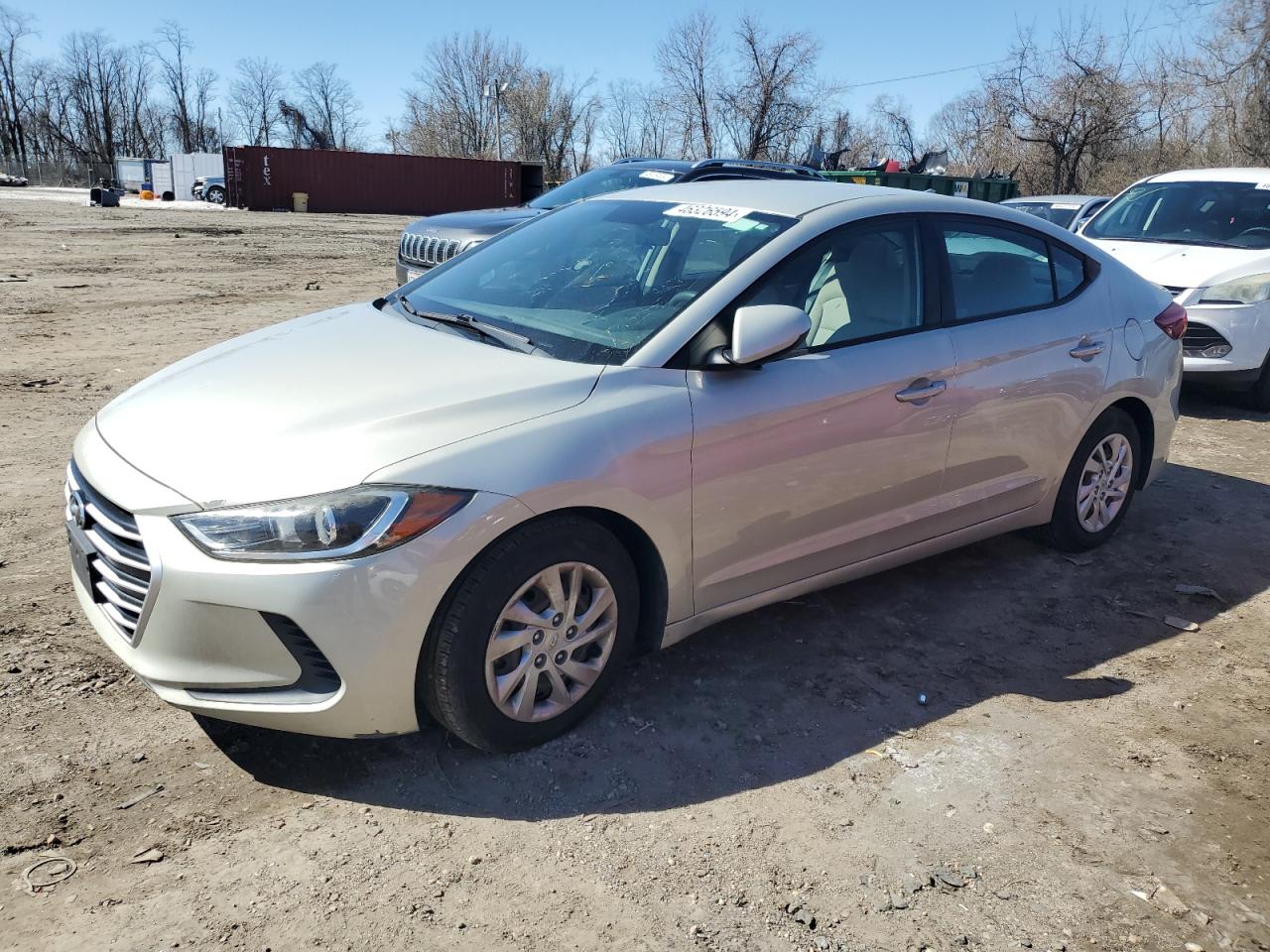 hyundai elantra 2017 5npd74lf3hh138991