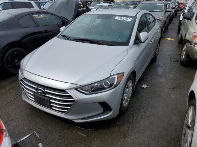 hyundai elantra se 2017 5npd74lf3hh153085