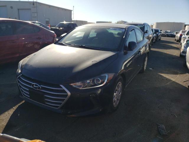 hyundai elantra se 2017 5npd74lf3hh153670