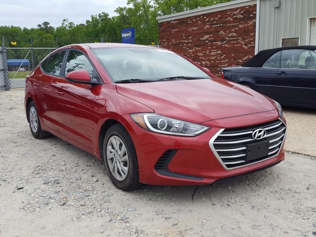 hyundai elantra se 2017 5npd74lf3hh165026