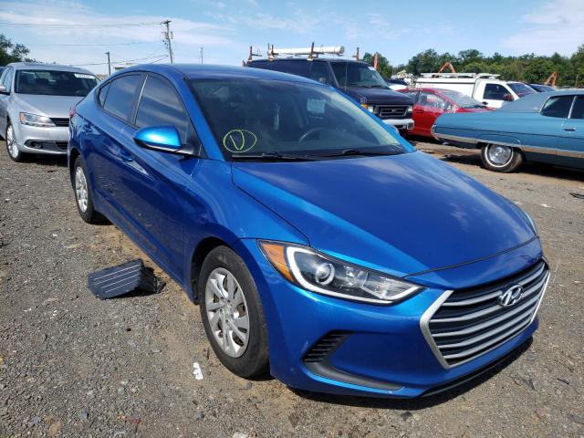 hyundai elantra se 2017 5npd74lf3hh168475