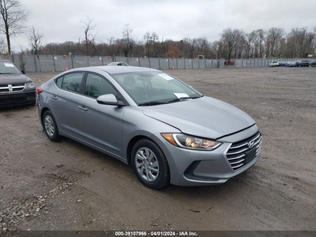 hyundai elantra 2017 5npd74lf3hh174664