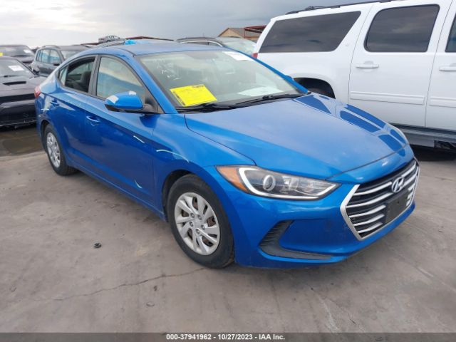 hyundai elantra 2017 5npd74lf3hh198897