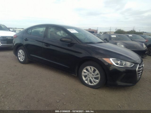 hyundai elantra 2018 5npd74lf3jh230172