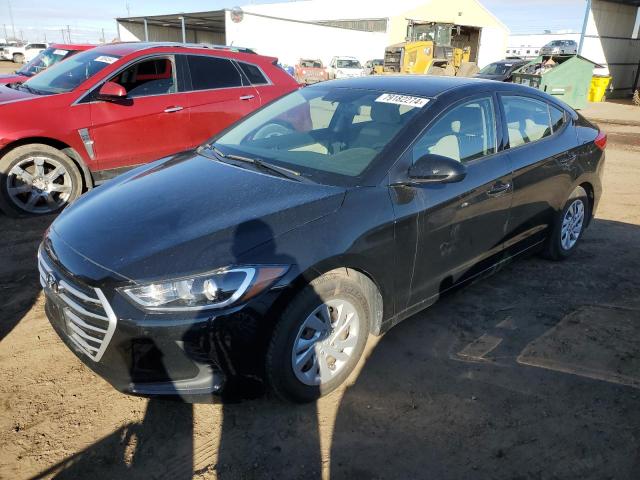 hyundai elantra se 2018 5npd74lf3jh261941