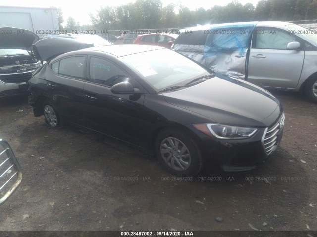 hyundai elantra 2018 5npd74lf3jh272034